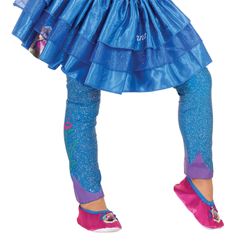 Girls US 3-5 Disney Frozen Princess Anna Footless Tights/Leggings