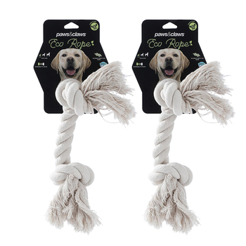 2x Paws & Claws 30cm Eco Braided Rope