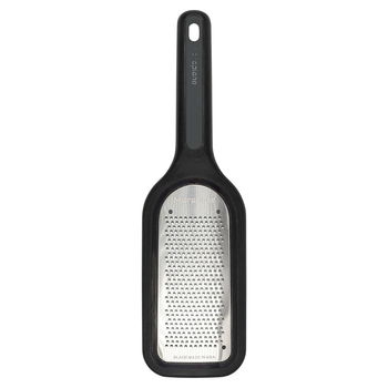 Microplane Select Series 18cm Fine Grater Stainless Steel Zester - Black