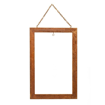 3pc Hanging 40.5/60/90cm Frame Home/Room Decor - Rust