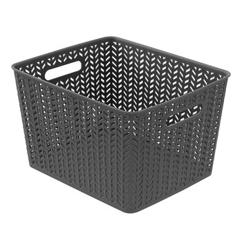 Boxsweden Cesta Basket L 35.5x29.5x22cm Assorted