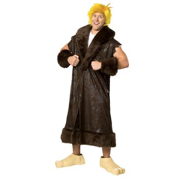 Rubies Barney Rubble Deluxe Mens Dress Up Costume - Size Std