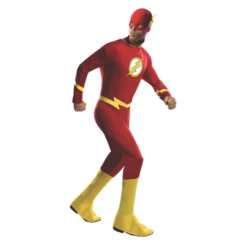 Rubies The Flash Adult Mens Dress Up Costume - Size L