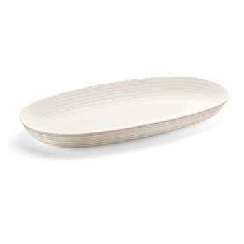 Guzzini Earth Tierra 41cm/5L Plastic Serving Tray - White