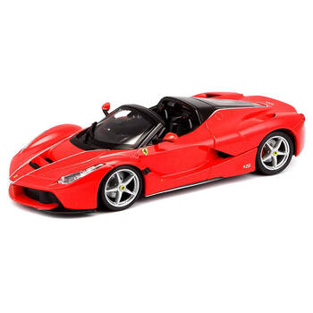 Bburago 1:24 Ferrari R&P LaFerrari Aperta Open Roof Red