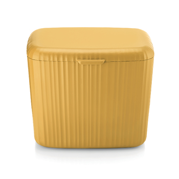 Guzzini Eco-Kitchen 24cm Bio Wasty Food Waste Caddy - Mustard Yellow