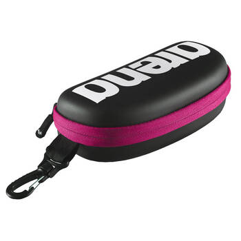 Arena Case for Swim Training Goggle - Black/Pink