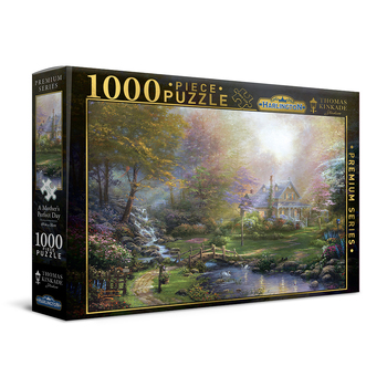 1000pc Harlington Thomas Kinkade Puzzle A Mother’s Perfect Day 8yrs+ 69x50cm