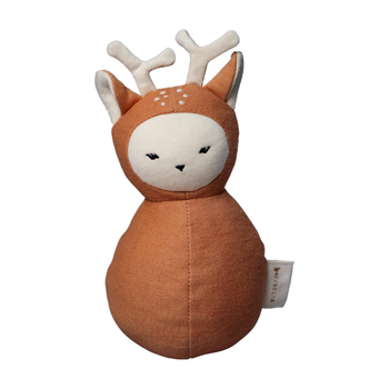 Fabelab 17cm Cotton Tumbler Fawn Kids/Children Plush Toy