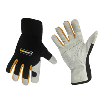 Gardenmaster Heavy Duty Reinforced Leather Deluxe Gloves Pair Medium