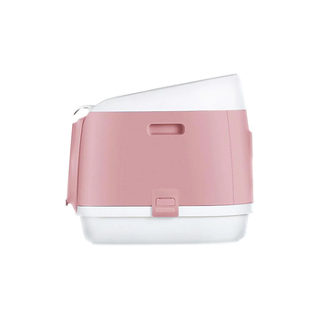 Pakeway Tomcat Free Dual-Door Cabin Cat Litter Box - Pink