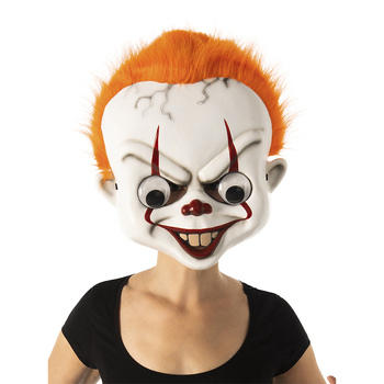 Stephen King It Pennywise Horror Clown Googly Eyes Mask Mens Costume