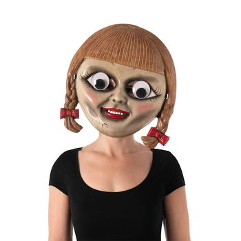 Warner Bros Annabelle Googly Eyes Mask Halloween Ladies/Womens Costume