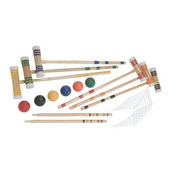 Regent Premier 6-Player Croquet Set Outdoor Family Game