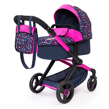 Bayer Xeo Compact Doll Pram Confetti Kids 3y+