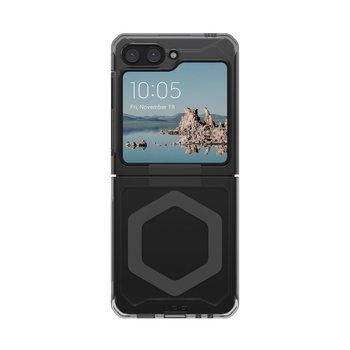 Urban Armour Gear Plyo Pro Phone Case For Galaxy Z Flip 5 - Ash/Space Grey