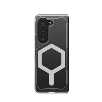 Urban Armour Gear Plyo Pro Phone Case Cover For Galaxy Z Fold 5 - Ice/Silver