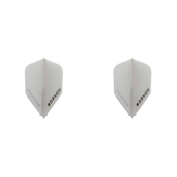 2PK Robson Dimpled Plus Dart Flight Standard Accessory - White