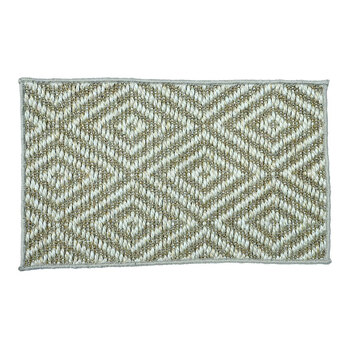 Solemate Latex Sisal 2 Tone Diamond 45x75cm Outdoor Doormat