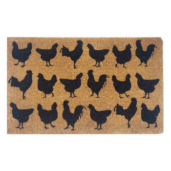 Solemate Premium Chooks 50x80cm Mat Black