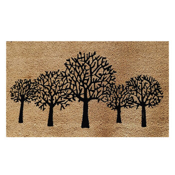 Solemate Latex Backeded Trees 45x75cm Outdoor Doormat