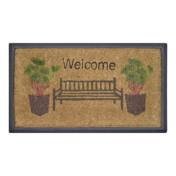 Solemate Welcome Bench 40x70cm Themed Doormat