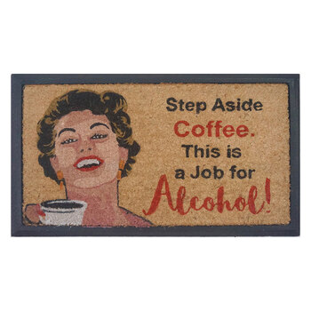 Solemate Step Aside Coffee 40x70cm Doormat