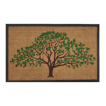 Solemate Green Tree Small Leaf 40x70cm Doormat