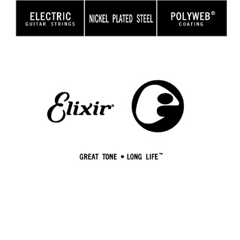 Elixir #13126 Acoustic Polyweb 0.026 Single Guitar String