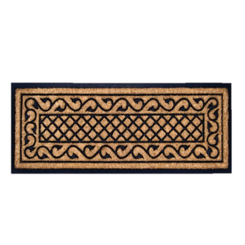 Door Mat 120x45cm Rectangle Home/Room Decor - Long Ornate Pattern