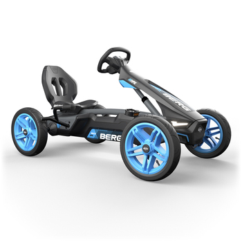 Berg Rally APX Kids/Children's Pedal Go Kart Blue 4-12y