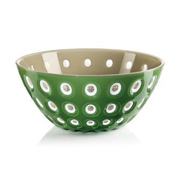 Guzzini Le Murrine 25cm Plastic Bowl Food Container - Green/Biege