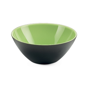 Guzzini My Fusion 20cm Plastic Bowl Food Container - Black/Green