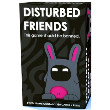 Friendly Rabbit Disturbed Friends Adult Party Card Game 21y+