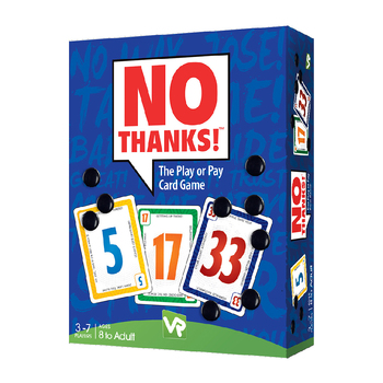 Amigo No Thanks 3-7 Player Strategy Kids/Children Fun Card Game 8+