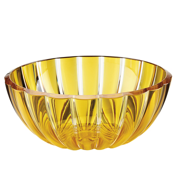 Guzzini Dolcevita 30cm/4.9L Plastic Bowl XL - Amber