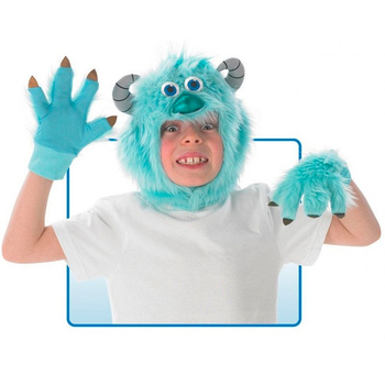 Disney Pixar's Monsters Inc. Sully Headpiece & Gloves Costume - Blue