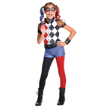 Harley Quinn DC Superhero Girls Deluxe - Size 6-8y