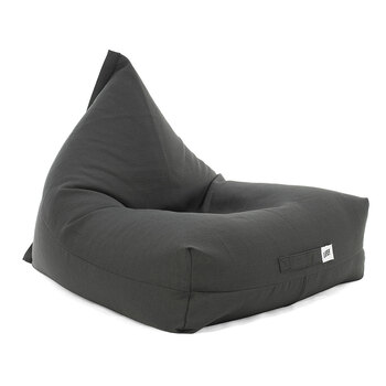 Life! Luna Linen Style Bean Bag Cover - Shadow