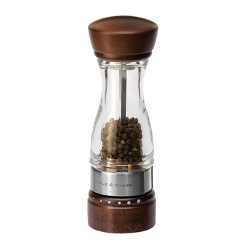 Cole & Mason Keswick Acrylic Salt & Pepper Mill - Brown