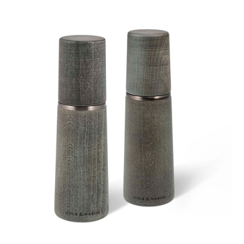 Cole & Mason Marlow 19cm Salt & Pepper Mill Gift Set - Grey