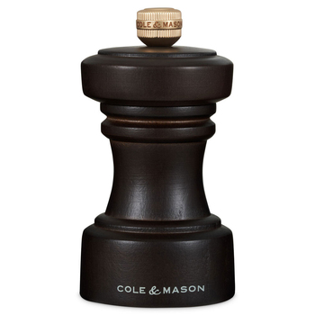 Cole & Mason Hoxton Chocolate Wood Salt Mill 104mm