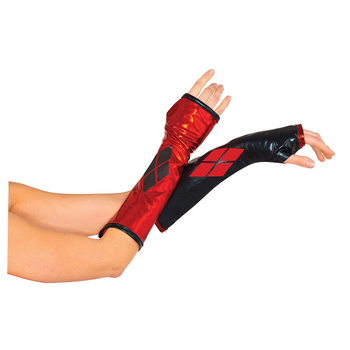 DC Comics Harley Quinn Gauntlets Women's Costume - Adult