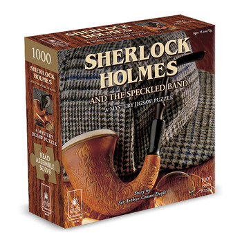 1000pc U.Games Mystery Puzzle Sherlock Holmes Jigsaw Puzzle Toy 15+