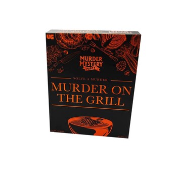 Murder Mystery Party Game Murder on The Grill Interactive Toy 18+