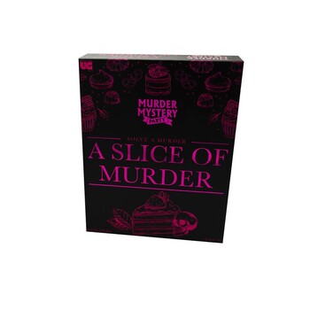 Murder Mystery Party Game A Slice of Murder Interactive Toy 18+