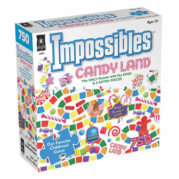 750pc Impossibles Hasbro Candy Land Interactive Puzzle Toy 12+