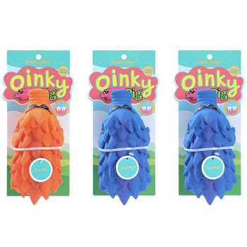 3PK Cool Guy Oinky Pig Latex Pet Toy 18x8x9cm Assorted