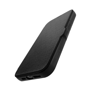 Raptic Urban Folio Flip Case w/ Card Holder For Apple iPhone 13 - Black