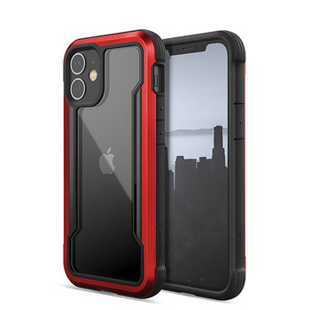 X-Doria Raptic Shield Protective Case/Cover For Apple iPhone12 Mini - Red